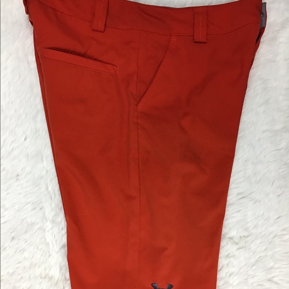 Under Armour Girls Shorts Size 8 YLG Red (*3)^ - Picture 3 of 6